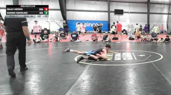 80 lbs Rr Rnd 3 - Isaac Hierro, Dynasty Death Row - K8 vs Korbin Kiessling, Revival - K8