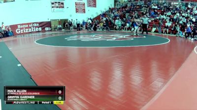 150 lbs Round 3 - Griffin Gardner, Olentangy Liberty vs Mack Allen, St Francis De Sales (Columbus)