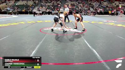 132-4A/3A Semifinal - Cooper VanScoyoc, Oakdale vs Gable Pauole, North Point