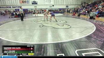 140 lbs Cons. Semi - Diamond Van Cleve, Othello vs Lilly Collins, Baker Power Valley