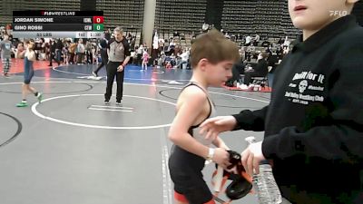 53 lbs Rr Rnd 1 - Jordan Simone, ICWL Bruisers Elite - ESE vs Gino Rossi, Cordoba Trained - ESE