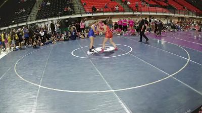 168 lbs Andie Stump, Utah 14U Girls vs Holli Bridges, California 14U Girls