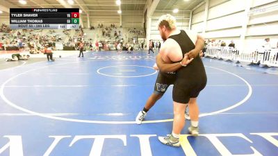 285 lbs Consi Of 8 #2 - Tyler Shaver, VA vs William Thomas, GA