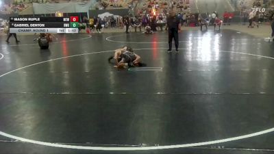 115 lbs Champ. Round 1 - Mason Ruple, Mcminn Tribe Wrestling vs Gabriel Denton, Blackman Wrestling Club
