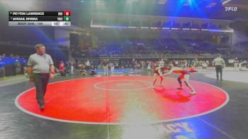 140 lbs Cons. Round 5 - Avigail Rivera, Yuba City vs Peyton Lawrence, Bret Harte Union