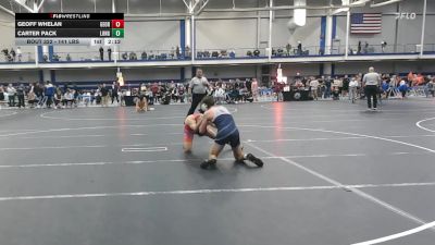 141 lbs Consi Of 32 #2 - Geoff Whelan, George Mason - UnAttached vs Carter Pack, Long Island - Unattached