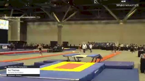 AJ Thomas - Double Mini Trampoline, Dynamic Gymnastics - 2021 USA Gymnastics Championships