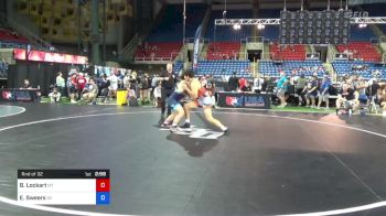 195 lbs Rnd Of 32 - Brendan Lockart, Montana vs Espyn Sweers, Wisconsin