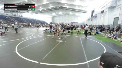 116 lbs Semifinal - Jayden Murillo, Siu Wrestling vs Malina Moore, Marana WC