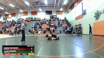 190 lbs Quarterfinal - Justin Metheney, Rittman vs David Biggers, Lexington