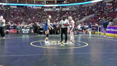 148 lbs First Round - Alara Quickel, Clearfield-G vs Paige Jox, Mt. Lebanon-G