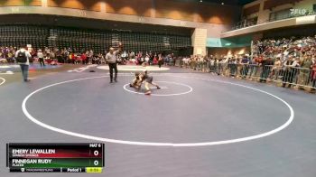 106 lbs Cons. Round 1 - Finnegan Rudy, Placer vs Emery Lewallen, Spanish Springs