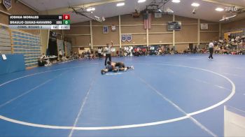 184 lbs Cons. Round 3 - Braulio Quijas-Navarro, U Of A Wrestling Club vs Joshua Morales, Ottawa University
