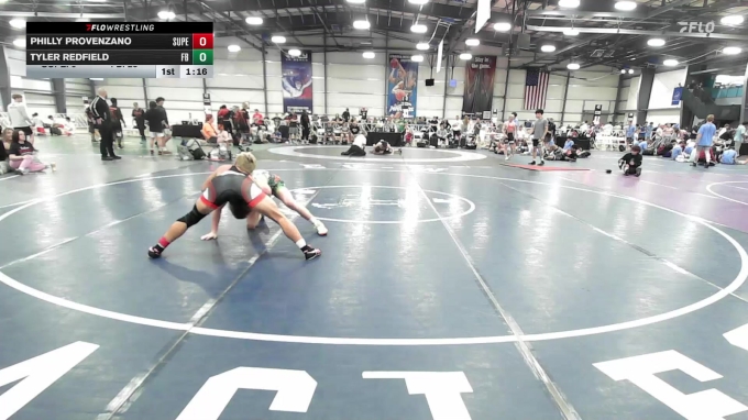 Tyler Redfield 138 lbs Round Of 64 - Philly Provenzano, Superior Elite vs Tyler ...