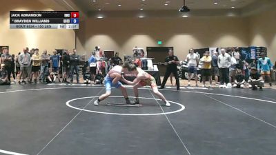 150 lbs Champ. Rd Of 32 - Jack Abramson, Ruthless Wrestling Club vs Brayden Williams, Gold Schoop