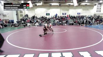190 lbs Consi Of 8 #2 - Kauan De Sant'anna, Masuk vs Savion Gaywood, Derby/Oxford/Holy Cross