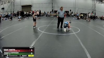 80 lbs Round 1 (4 Team) - Marco Costanzo, Buxton vs Isaac Martin, Revival Uprising Orange