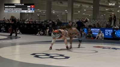 65 kg Cons. Sub-rd Of 64 - Niko Barnes, Nakamura Wrestling vs Sebastian Quintana, Nevada