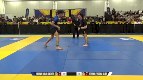 Benyamin Yehoshua Fuller vs Hassan Milad Dagher 2024 World IBJJF Jiu-Jitsu No-Gi Championship