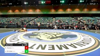 174 lbs Semifinal - Ethan Ducca, Wyoming vs Jared Stricker, Wisconsin-Eau Claire