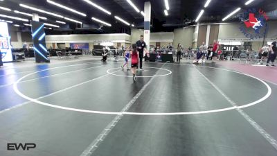 49 lbs Rr Rnd 3 - Aliyah Chinchilla, Spring Klein Wrestling Club vs Athena VanHuss (ex), NTX Wrestling