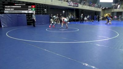 158 lbs Quarterfinal - Tyler Cymmerman, Latrobe vs Ruben Rey, Cranston