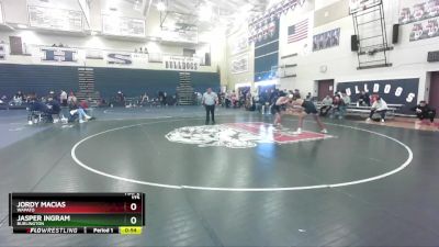 175 lbs Cons. Round 1 - Jordy Macias, Wapato vs Jasper Ingram, Burlington