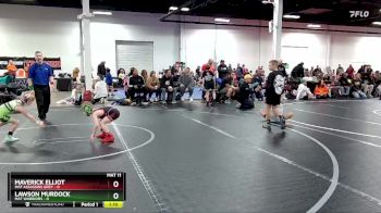 48 lbs Round 6 (8 Team) - Lawson Murdock, Mat Warriors vs Maverick Elliot, Mat Assassins Grey