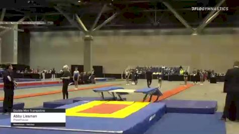 Abby Liesman - Double Mini Trampoline, Powerhouse - 2021 USA Gymnastics Championships