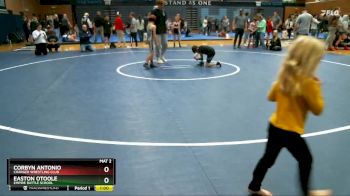 54-58 lbs Round 2 - Corbyn Antonio, Charger Wrestling Club vs Easton OToole, Empire Battle School