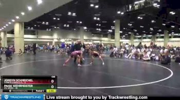 138 lbs Champ Round 1 (16 Team) - Jordyn Schmeichel, Charlie`s Angels-FL vs Paige Wehrmeister, STL Green