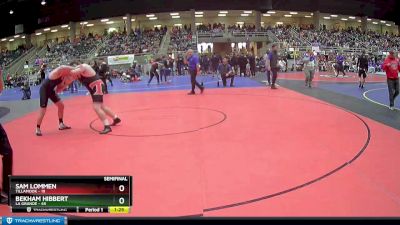 287 lbs Semis & 1st Wrestleback (8 Team) - Bekham Hibbert, La Grande vs Sam Lommen, Tillamook