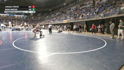 120 lbs Round Of 16 - Loriana Fontan, Upper Perkiomen vs Raina Murcko, Pine Richland