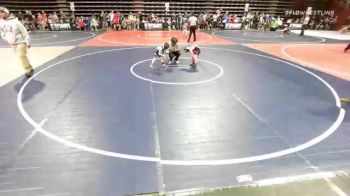 43 lbs Consi Of 4 - Bridger Wilfong, Eastside United vs Salvador Piplica, Riverton USA WC