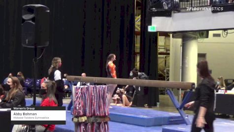 Abby Bohman - Women's Group, Midwest Twisters Gymnastics - 2021 Women's Xcel Region 4 Championships
