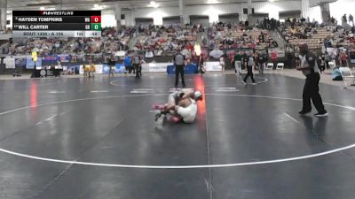 A 106 lbs Cons. Round 3 - Will Carter, Greenbrier High School vs Hayden Tompkins, Watertown High School