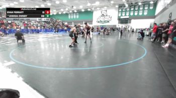 126 lbs Champ. Round 2 - Evan Ferratt, Palm Desert vs Joshua Ownby, Hemet