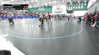 126 lbs Champ. Round 2 - Evan Ferratt, Palm Desert vs Joshua Ownby, Hemet