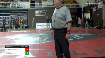 170 lbs 7th Place - Cj Polesovsky, John Carroll vs Quillen Martin, Rabun Gap - Nacoochee School