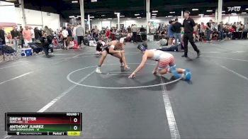 160 lbs Round 1 (4 Team) - Drew Teeter, Rebellion vs Anthony Juarez, Team Germantown