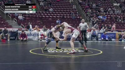 172 lbs Consi 2 - Blake Hostetter, Oxford Area vs Dustin Hoover, Ephrata