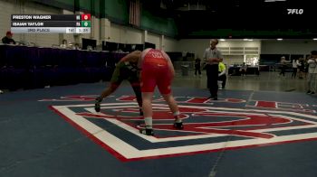285 lbs 3rd Place - Preston Wagner, NE vs Isaiah Taylor, PA