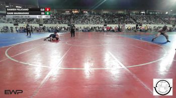 138 lbs Consi Of 16 #1 - Damien Feliciano, Claremore Wrestling Club vs Gabe Marmaduke, Unattached