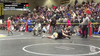 250 lbs Champ. Round 1 - Lionel Zarate, MLK vs Richard Renteria, Broncos WC