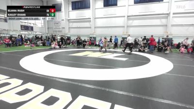 164-175 lbs Round Robin 2 - Eliana Rush, OH vs Kailey Evans, PA