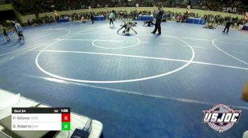 58 lbs Quarterfinal - Paxton Fellows, Firebird Elite vs Billy Roberts, Greater Heights Wrestling