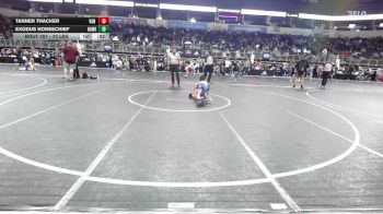 70 lbs Quarterfinal - Tanner Thacker, Van Buren Matdawgs vs Exodus Horsechief, Hawks WC