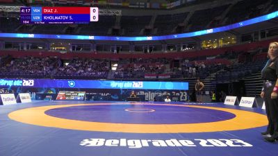 125 kg Qualif. - Jose Daniel Diaz Robertti, Venezuela vs Sardorbek Kholmatov, Uzbekistan