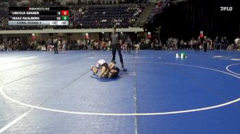 80 lbs Cons. Round 3 - Lincoln Graber, Thorn Wrestling vs Isaac Kaalberg, Immortal Athletics WC