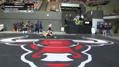 122 lbs Consi Of 8 #1 - Francisco Hernandez, Bullard vs Kingston Perez, South